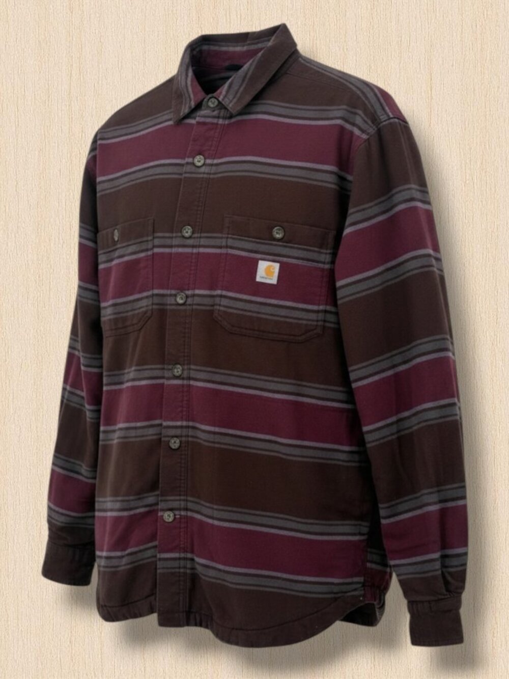 Carhartt Rugged Flex Canvas Fleece-Lined Shacket
